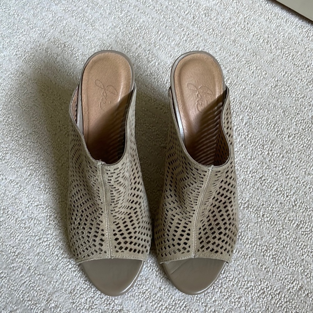 Joie Suede Wedge Sandals